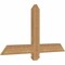 Ekena Millwork Eugene Smooth Timber Gable Bracket, Western Red Cedar, 36"W x 19"H x 1 1/2"D x 3 1/2"F, 13/12 Pitch GBW036X19X0204EUG00SWR - alternate 5